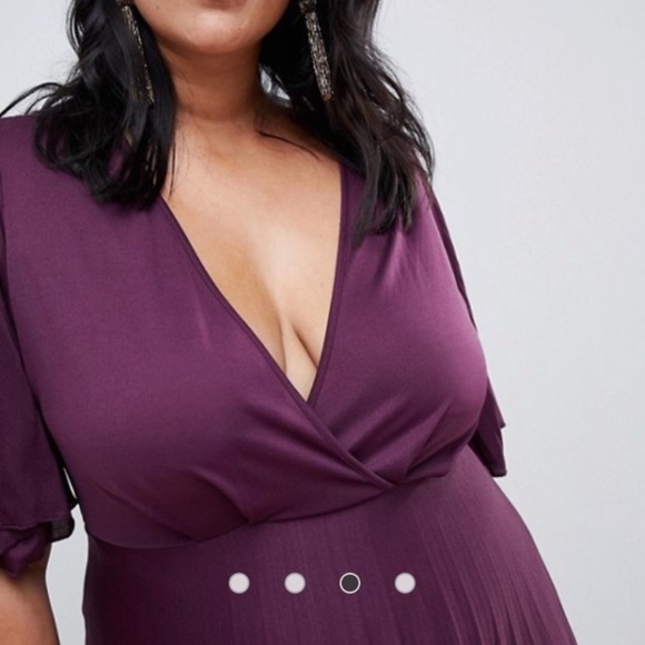 Plum Kimono Dress NWT - Picture 3 of 3